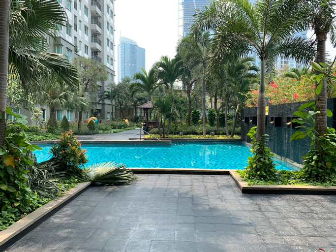 Sport & Beauty, Special 1BR Direct Pool Access at Thamrin Residence By Travelio, Central Jakarta