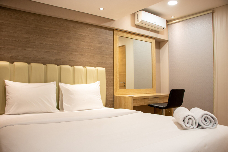 Comfort 2BR Loft Apartment at Maqna Residence By Travelio, Jakarta Barat