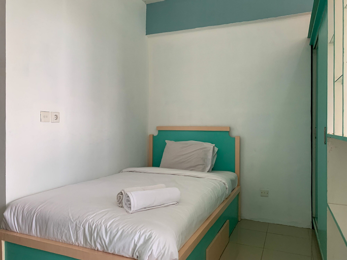 Bedroom 1, Cozy Studio at Park View Condominium Apartment By Travelio, Depok