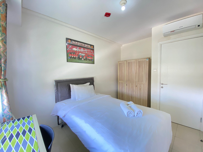 Bedroom 1, Modern Look 1BR Apartment at Parahyangan Residence near UNPAR By Travelio, Bandung
