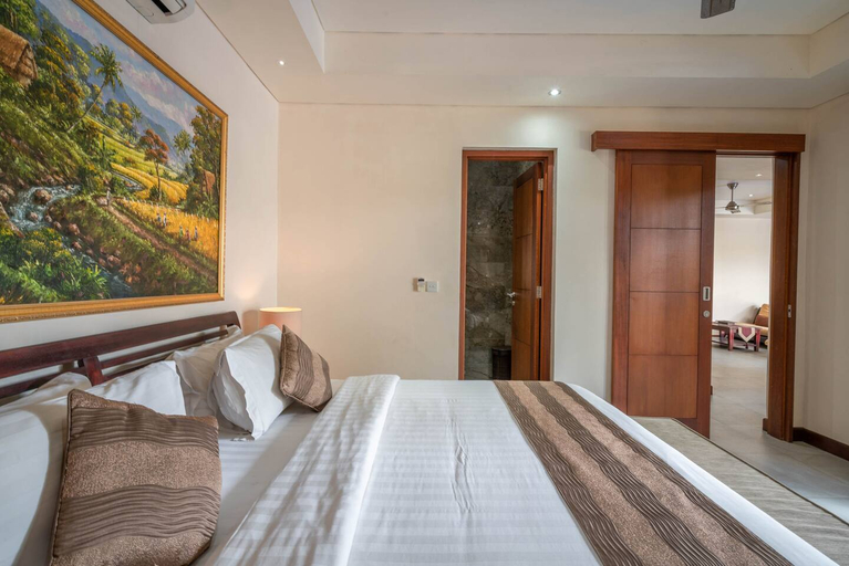 Bedroom 4, Villa Seacluded 2: Cozy 3BR Pool Villa in Central Seminyak, Badung