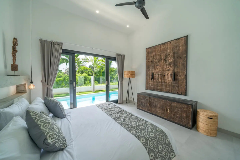 Bedroom 2, Villa Isyan: 3 Bedroom Villa in Canggu, Badung