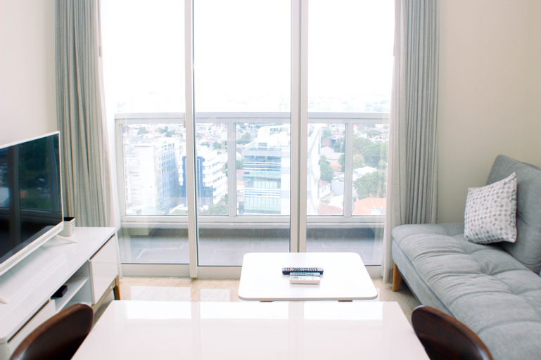 Stunning and Comfortable 2BR at Menteng Park Apartment By Travelio, Central Jakarta