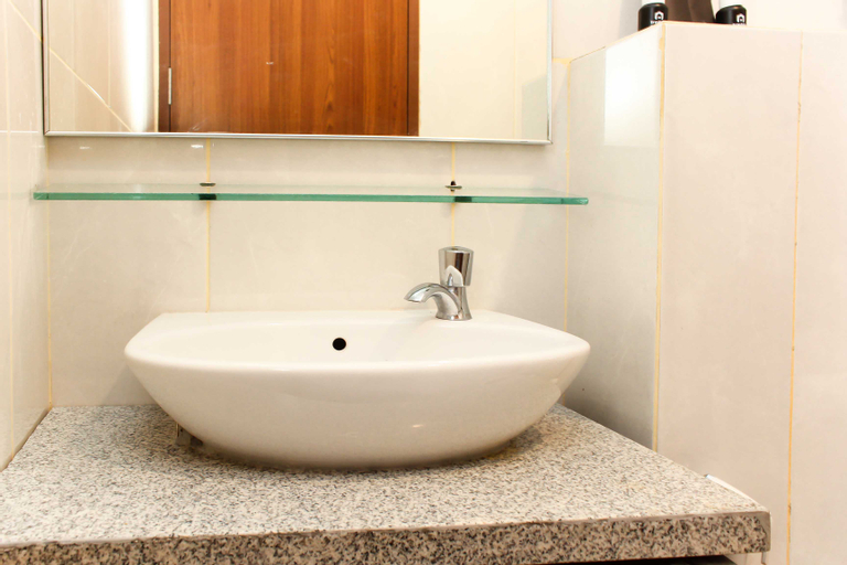 Bedroom 5, Comfort Living Studio Apartment at Grand Kamala Lagoon near Shopping Center By Travelio, Bekasi