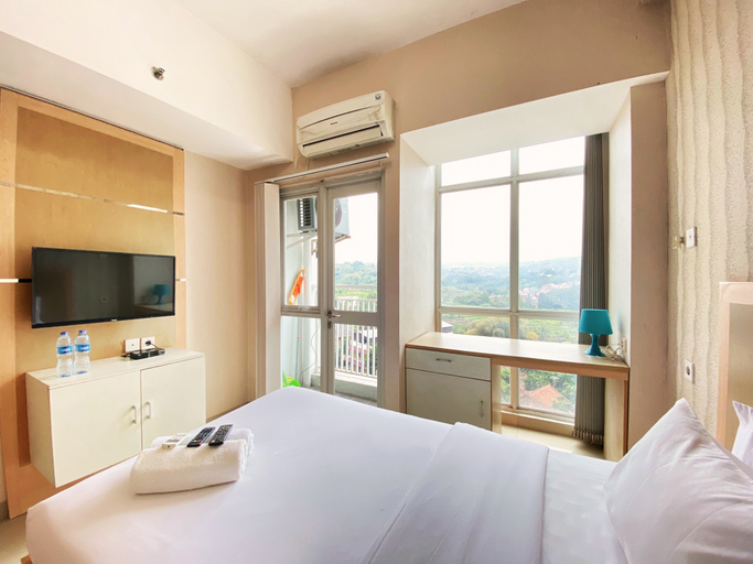 Bedroom 2, Comfortable and Strategic Studio at Taman Melati Jatinangor Apartment By Travelio, Sumedang