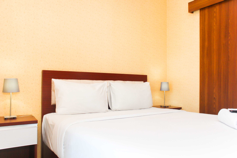 Bedroom 4, Comfort Living Studio Apartment at Grand Kamala Lagoon near Shopping Center By Travelio, Bekasi