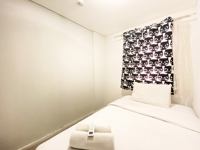 Bedroom 3, Fancy Designed Studio at Gold Coast Apartment By Travelio, North Jakarta