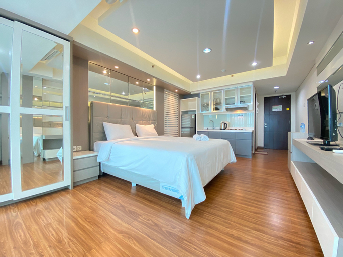 Bedroom 1, City Center Studio at Tamansari La Grande Apartement By Travelio, Bandung