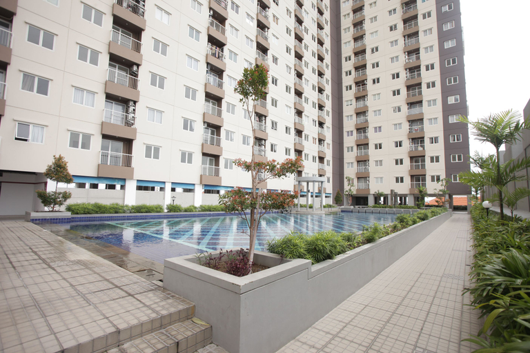 Exterior & Views, Spacious 2BR with Exquisite View at Puncak Dharmahusada Apartment By Travelio, Surabaya