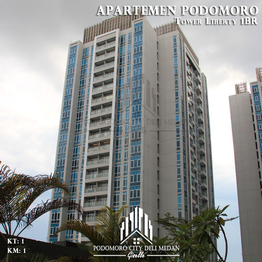 Apartemen Podomoro Medan Tower Lincoln Lt.23 2Bedroom, Medan