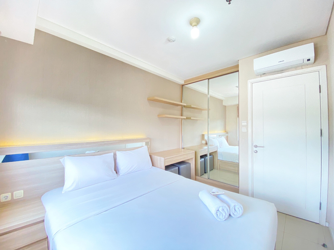 Bedroom 1, Cozy and Clean 1BR Apartment at Parahyangan Residence By Travelio, Bandung