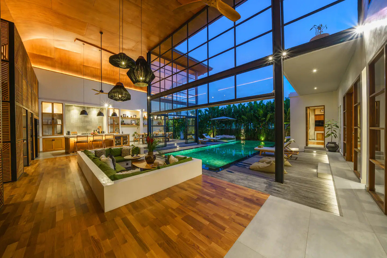 Public Area, Villa Mango Bliss: Amazing 4BR Villa in Berawa, Badung