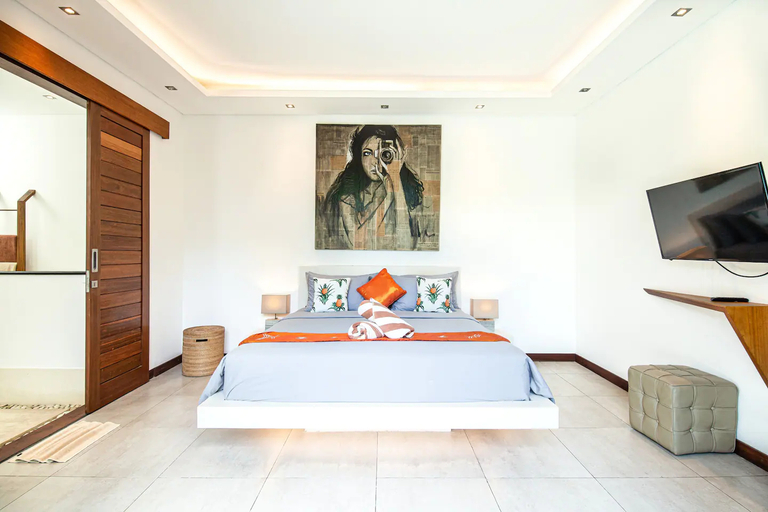 Bedroom 2, Villa Nikko I: Stunning 4-bdr Villa in Seminyak, Badung