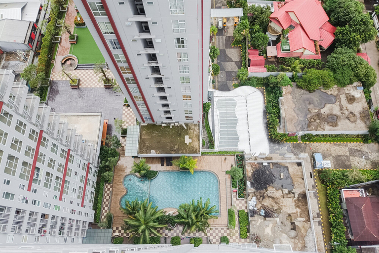 Exterior & Views 3, Comfort Studio Room at Vida View Makassar Apartment By Travelio, Makassar