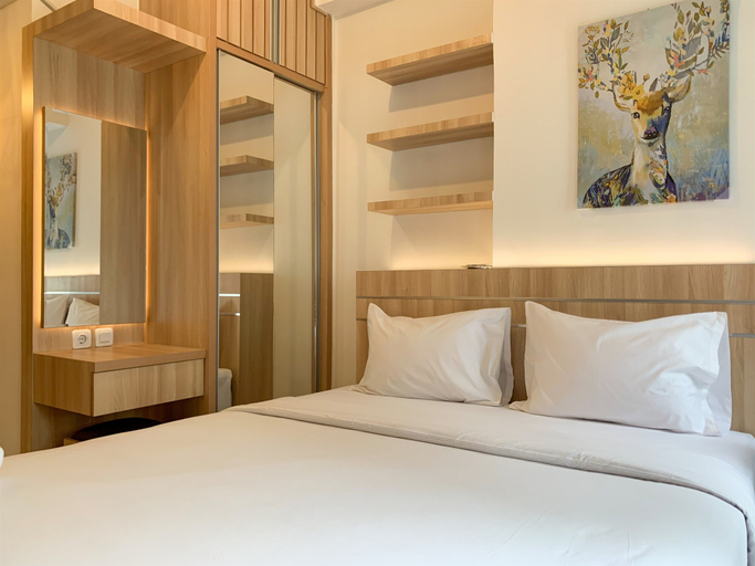 Bedroom 4, Fancy Designed and Nice Studio at Tokyo Riverside PIK 2 Apartment By Travelio, Tangerang