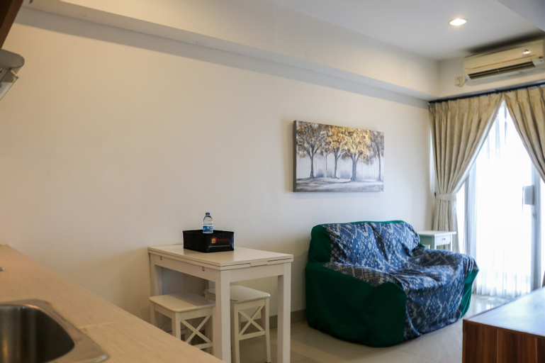Bedroom 2, Fancy and Nice 1BR Apartment at H Residence By Travelio, East Jakarta