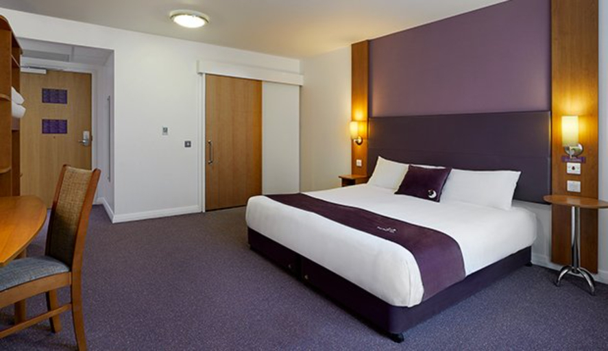 Bedroom 2, Premier Inn Chippenham, Wiltshire