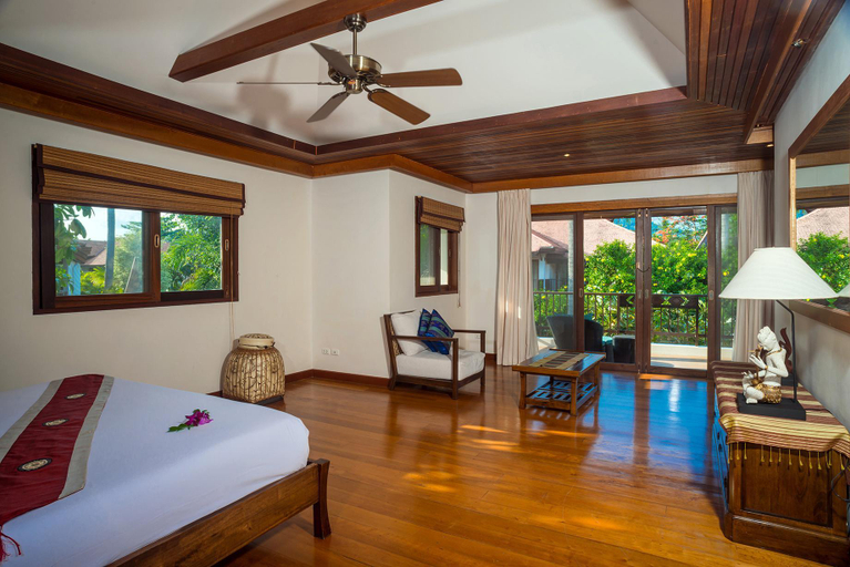 Bedroom 3, Beachfront Resort Villa Baan Banburee 4BR, Ko Samui