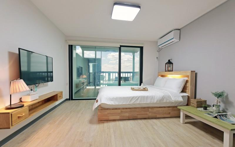 Bedroom 2, Yeongdeok Nowbada Pension, Yeongdeok