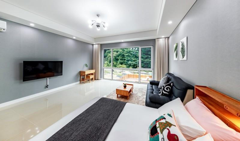 Bedroom 2, Chuncheon (Nami Island) Plan B Pool Villa, Gapyeong
