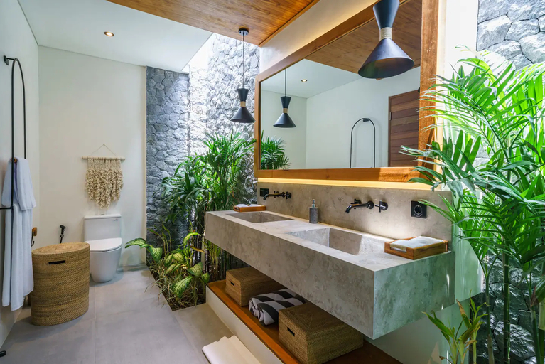 Bedroom 5, Villa Kclub River Front 4: Majestic & Luxurious 5BR Villa In Pererenan, Badung