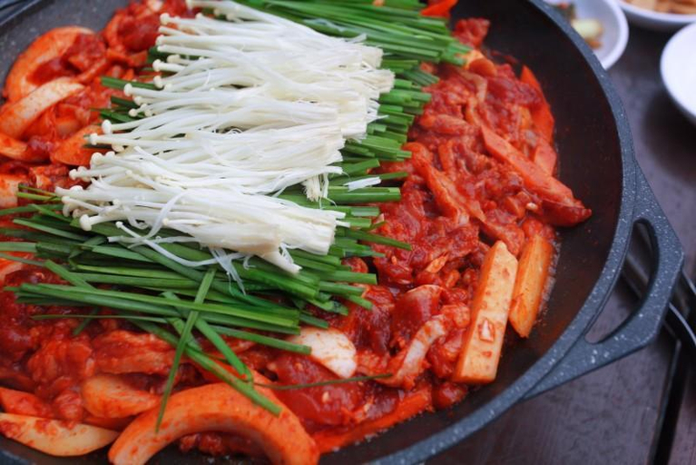 Food & Drinks 3, Yangsan (Baenaegol) Baenaegol Four Seasons Pension, Miryang