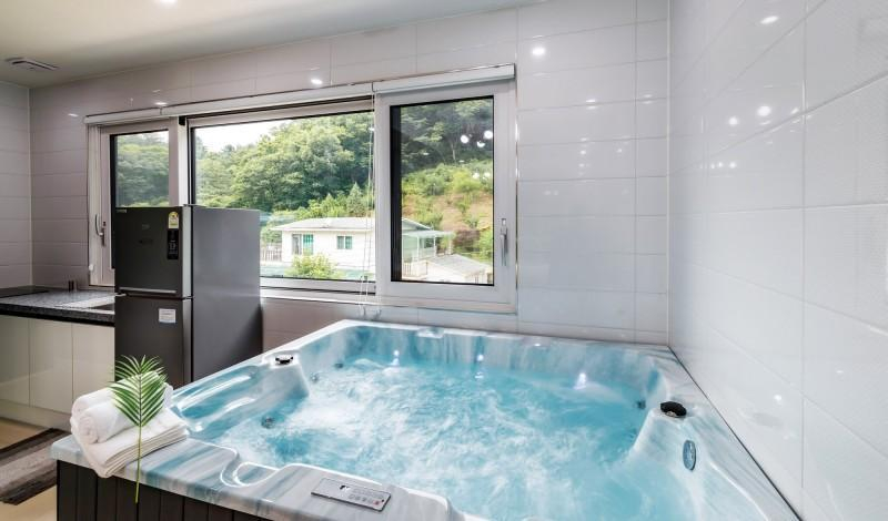 Bathroom, Chuncheon (Nami Island) Plan B Pool Villa, Gapyeong