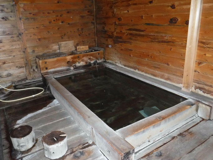 Bathroom 2, Kusatsu Onsen Hinokitei Bokusui, Kusatsu