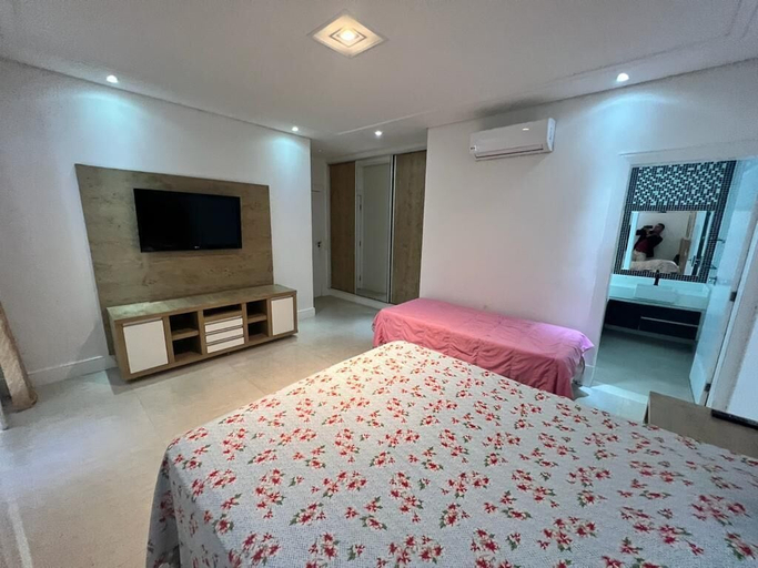 Bedroom 3, Linda mansao lazer Praia do Pernambuco, Guarujá