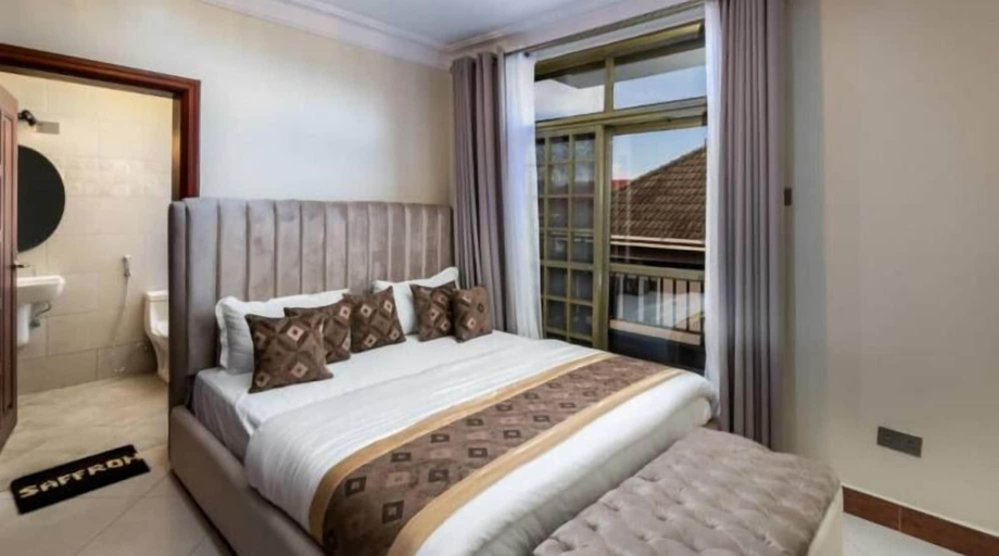 Bedroom 2, Saffron Suites, Entebbe