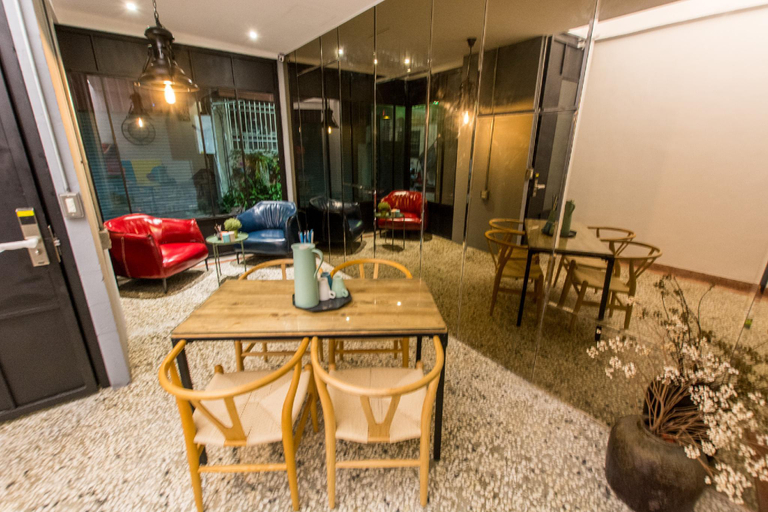 Public Area, Blue House, Tainan
