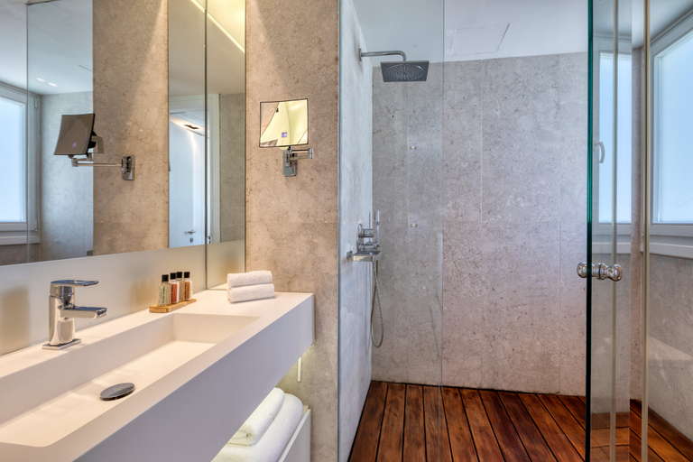 Bathroom 5, Patmos Aktis Suites & Spa, South Aegean
