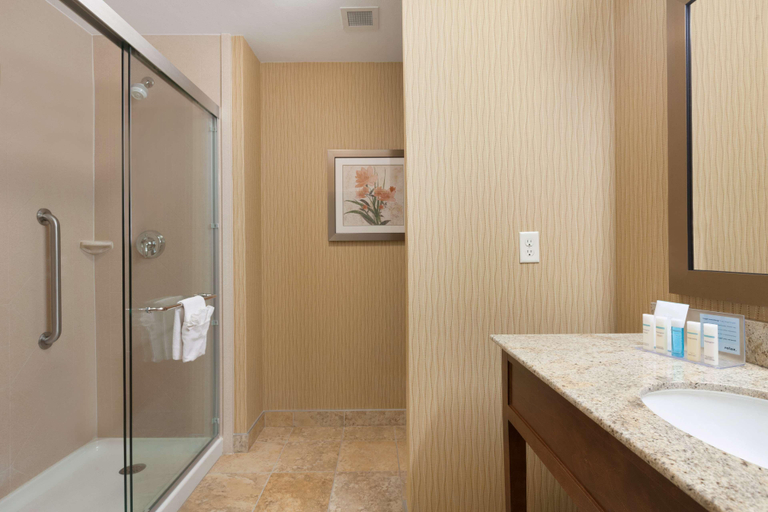 Bathroom 4, Hampton Inn & Suites Williston, Williams