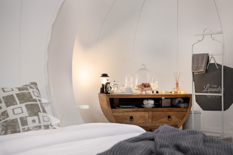 Bedroom 2, Skyview Bubbletent, Hepburn - East