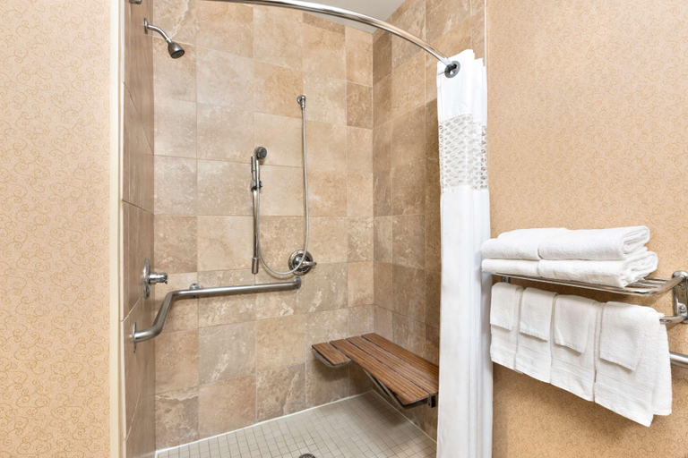 Bathroom 4, Hampton Inn Houston-Willowbrook Mall, Houston