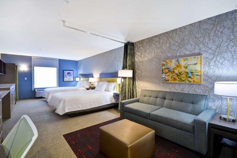 Bedroom 3, Home2 Suites by Hilton Columbus - East Broad Stree, Franklin