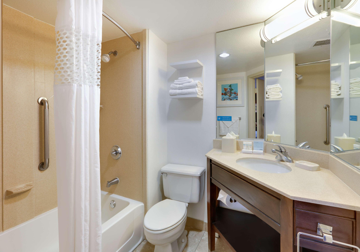 Bathroom 4, Hampton Inn Los Angeles/Carson/Torrance, Los Angeles