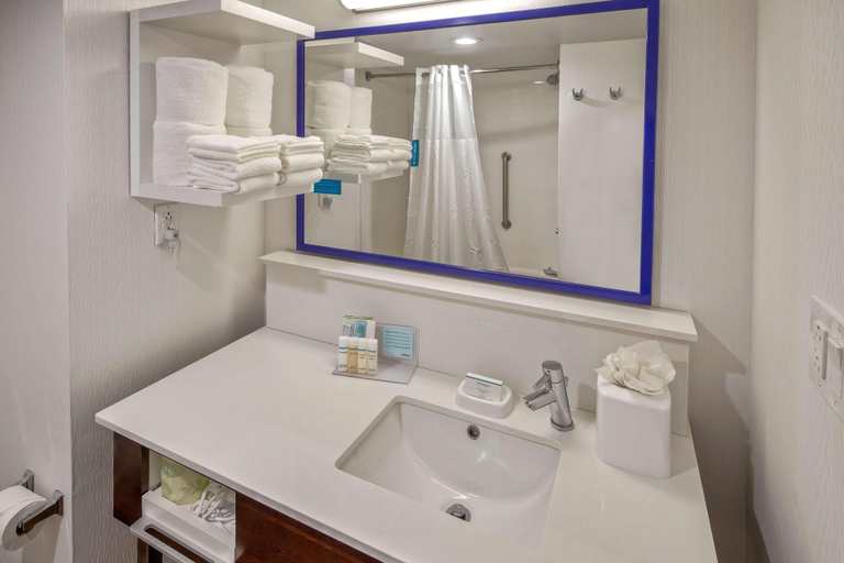 Bathroom 4, Hampton Inn Dumfries, Prince William