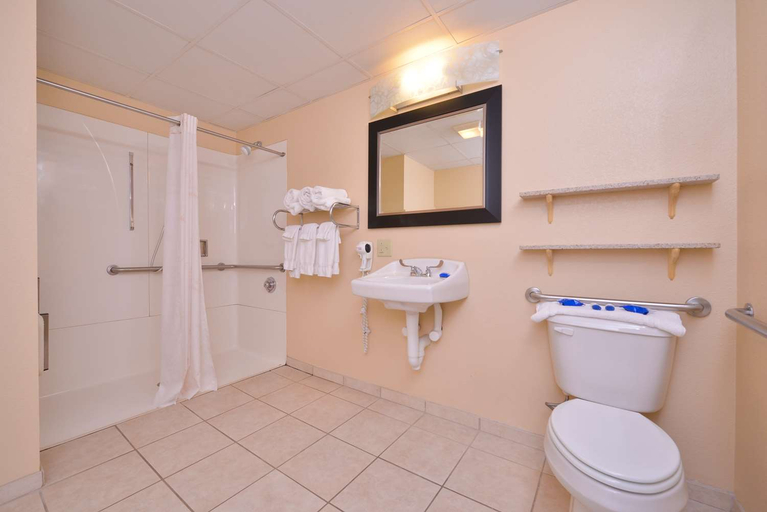 Bathroom 5, Quality Inn & Suites, Lycoming