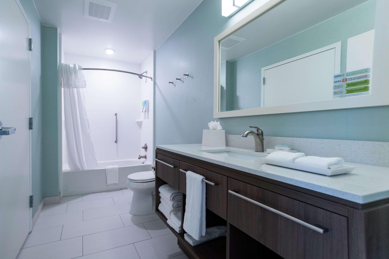Bathroom 4, Home2 Suites by Hilton Jackson Flowood Airport Are, Rankin