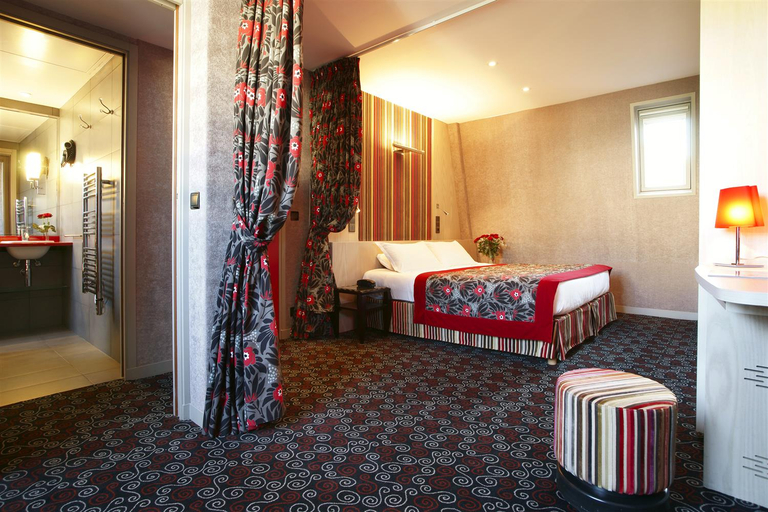 Bedroom 3, Hôtel Jardin de Cluny, Paris