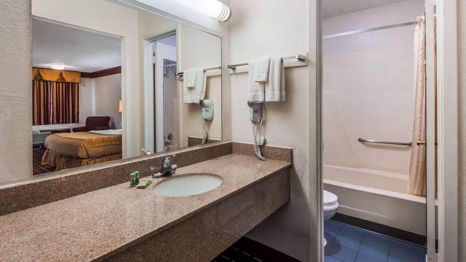 Bathroom 5, Scottish Inn Decatur, Wise