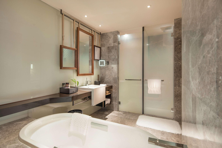 Bathroom 4, Hilton Dalian Golden Pebble Beach Resort, Dalian