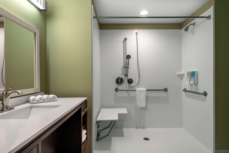 Bathroom 4, Home2 Suites by Hilton Charlotte University, Mecklenburg