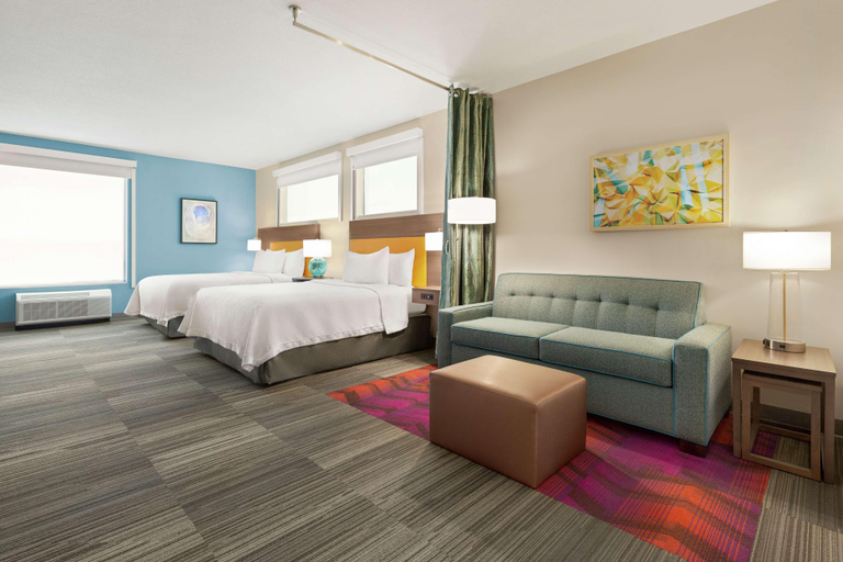 Bedroom 3, Home2 Suites by Hilton Colorado Springs South, El Paso