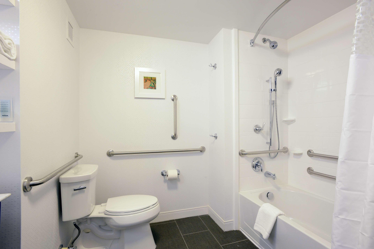 Bathroom 4, Hampton Inn & Suites Cincinnati / Kenwood, Hamilton
