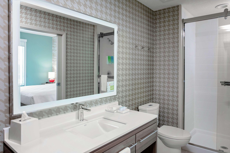 Bathroom 4, Home2 Suites by Hilton Rosenberg Sugar Land Area, Fort Bend