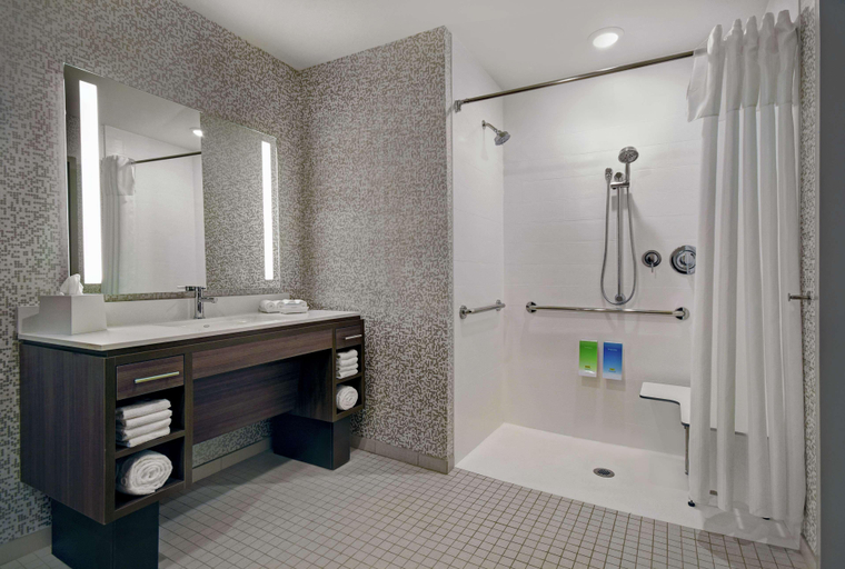 Bathroom 4, Home2 Suites By Hilton Lawrenceville Atlanta Sugar, Gwinnett