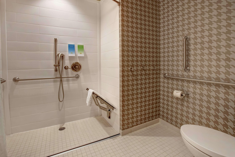 Bathroom 5, Home2 Suites by Hilton Charlotte Uptown, Mecklenburg