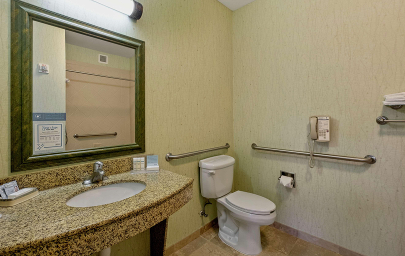 Bathroom 5, Hampton Inn & Suites Rockland, Knox